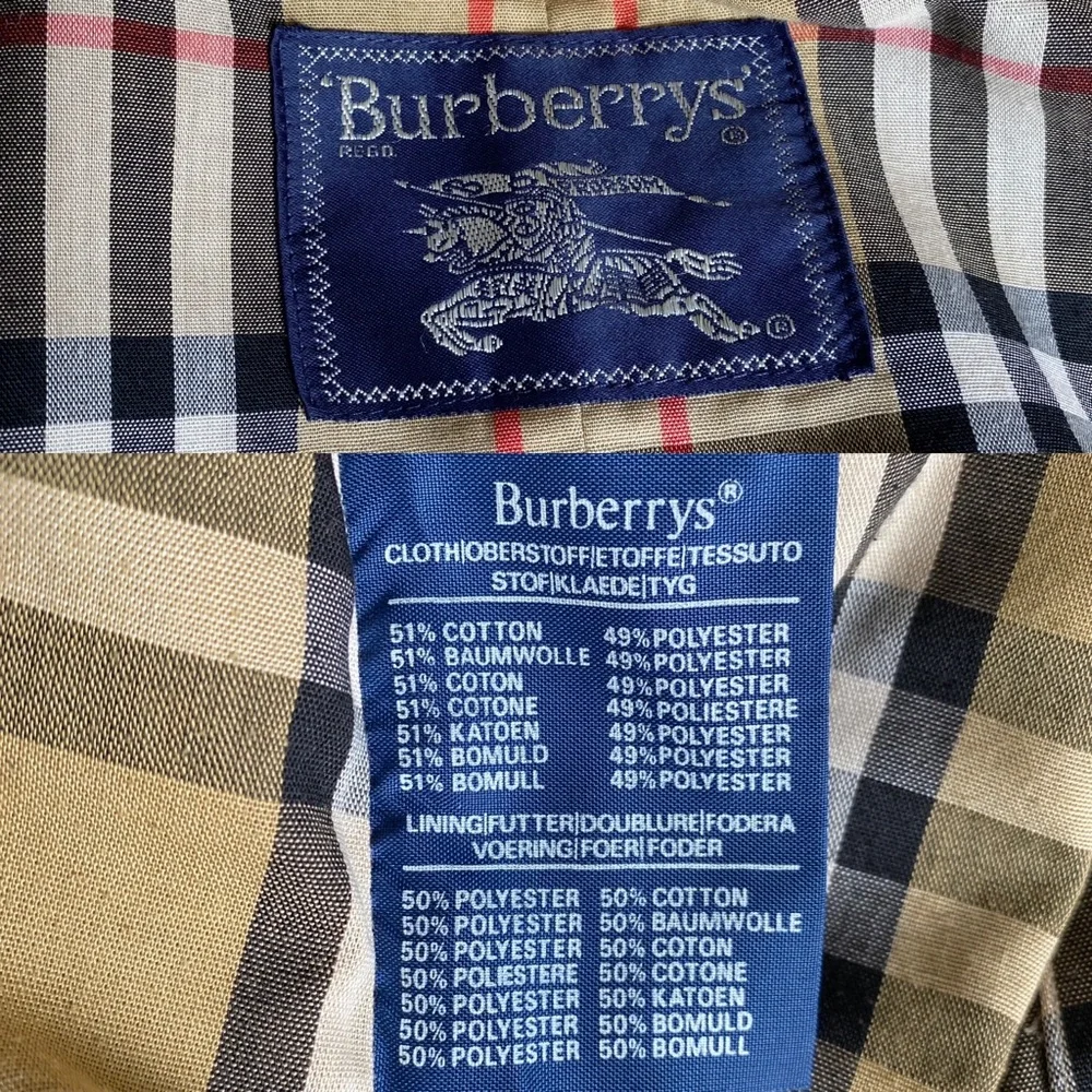 Classic Burberry Trench with Wool Removable Lining, Size 10 - Picture 10 of 16